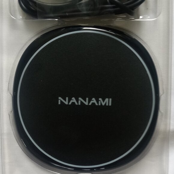 NANAMI U6 Super Fast Wireless Charger for Samsung, iPhone, Charging Pad w/Cable - Picture 2 of 5